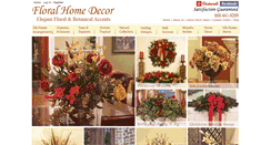 Desktop Screenshot of floralhomedecor.net